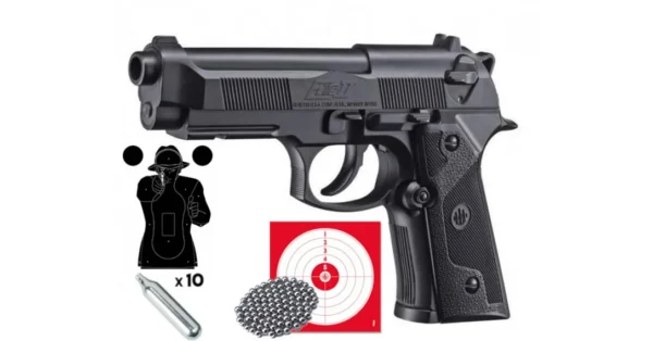 Kit Pistolet Beretta Elite II – Tir de loisir/Pistolet à plomb