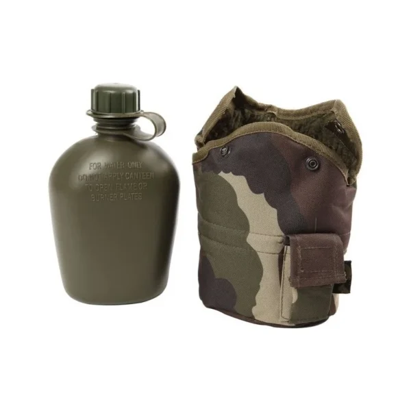 Gourde A.R.E.S style US 1litre + housse molle