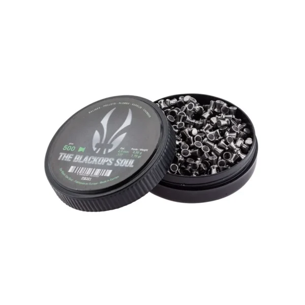 Boite de Plombs The Black Ops Soul à tête plate cal. 4,5 mm