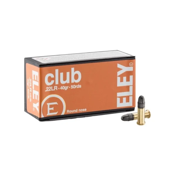 Munitions calibre .22 LongRifle Eley Club