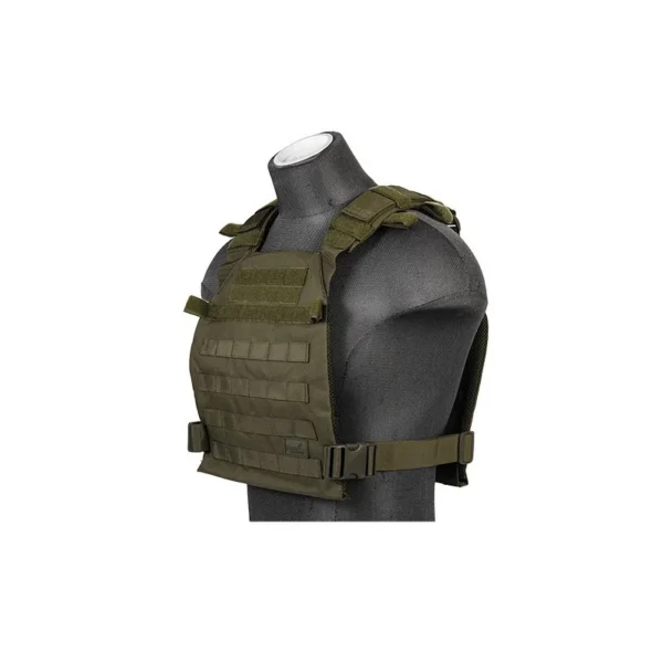 Gilet LANCER TACTICAL léger Plate carrier OD 1000D