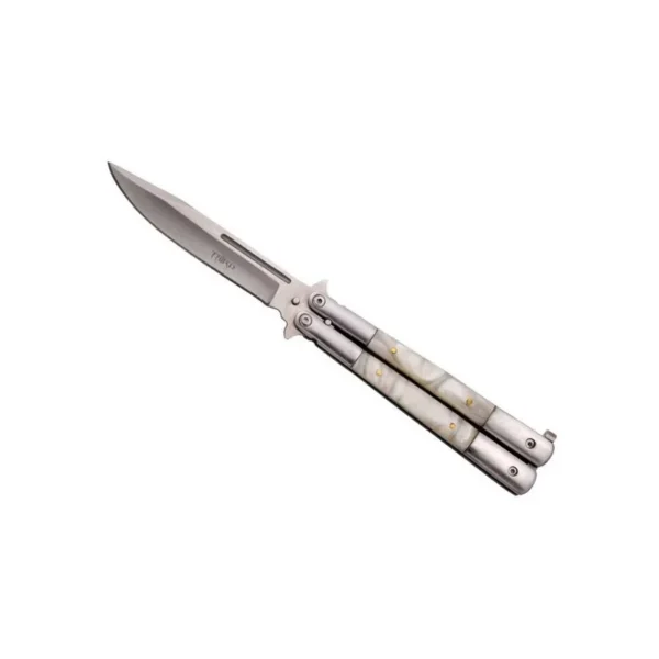 Couteau papillon THIRD nacrine