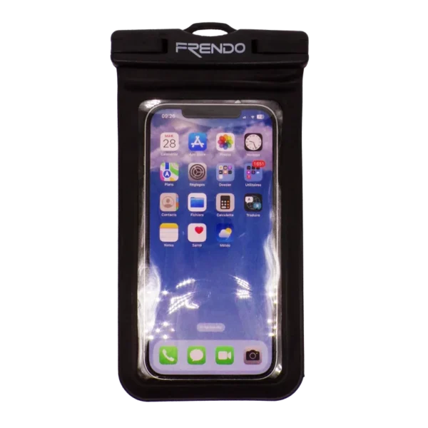 Pochette étanche smartphone XL Noir