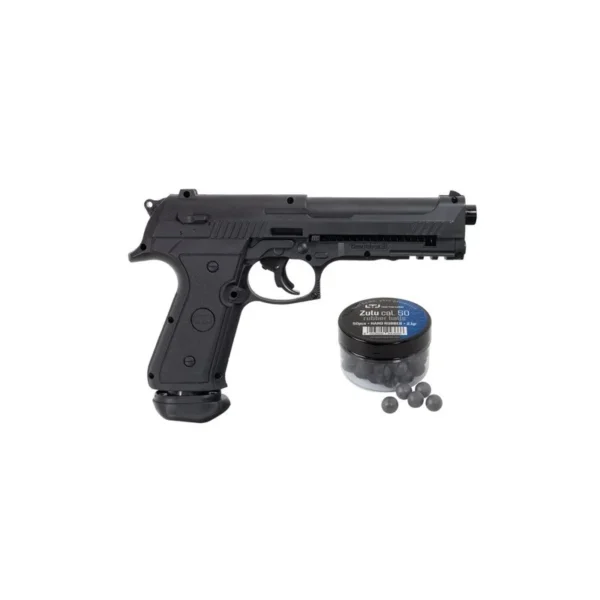 Pack pistolet ALFA 1,50 joules CO2 Calibre .50