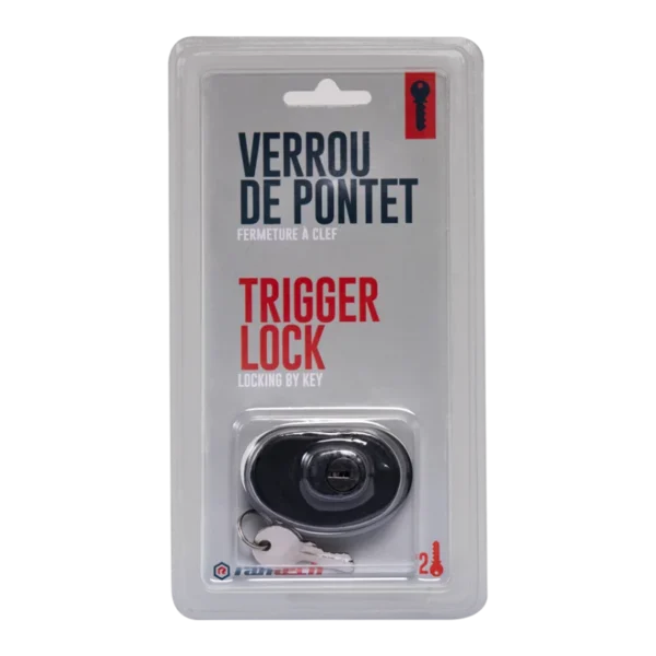 Verrou de pontet à clé