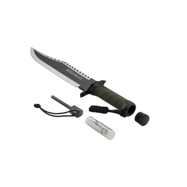 Couteau de survie K25 Corde + Allume-feu + étui