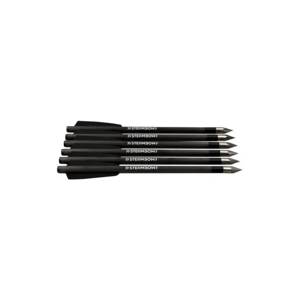 Flèches Bodkin légères série AR en carbone lot de 6 pièces