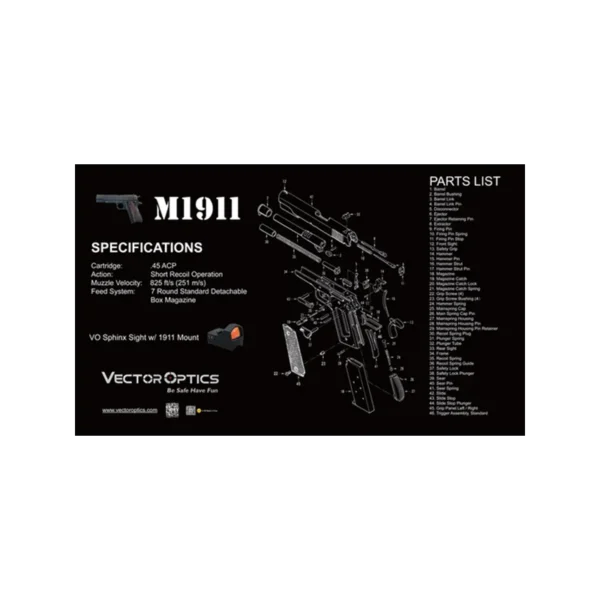 Tapis de travail M1911