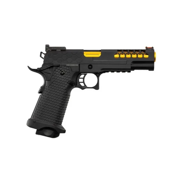 Réplique GBB hi-capa 5.1 noir/Gold Golden Eagle