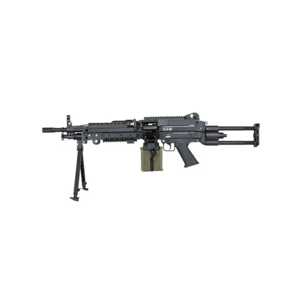Réplique AIRSOFT Cal .6mm SA-F249 PARA FLEX NOIRE