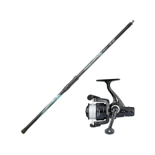 Ensemble Pêche Télescopique FISH INSTINCT MELODY TELESPIN 210 (10–30 g) + Moulinet SRT MEKA EFI 201 RD