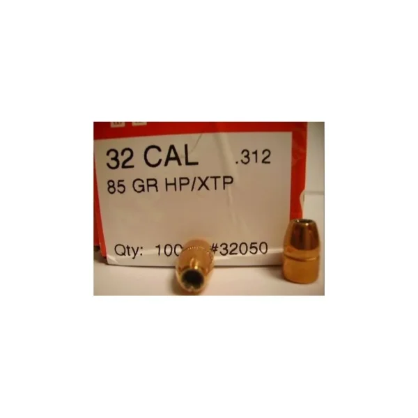 100 OGIVES HORNADY CAL 32 .312 XTP HP 85GRS | WesternGuns