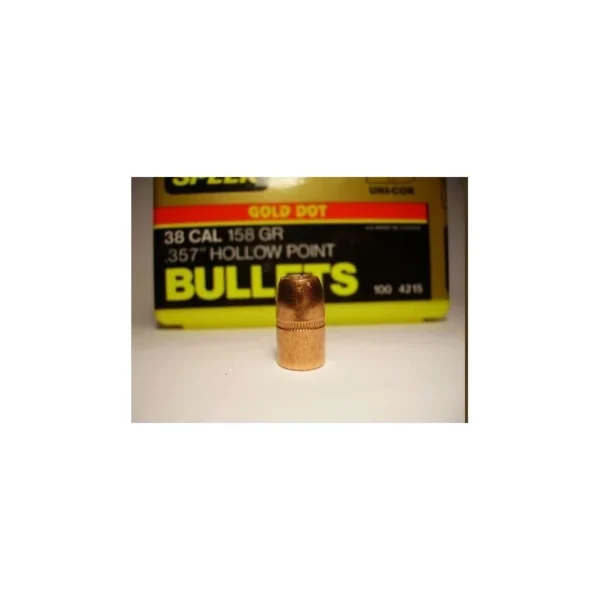 100 OGIVES SPEER 38 GOLD DOT 158 GRS | WesternGuns