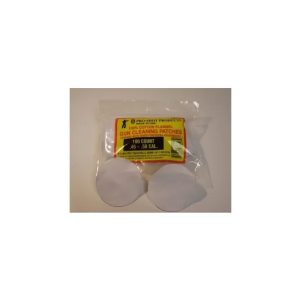 100 PATCH 100% COTON 45-58 PRO SHOT | WesternGuns