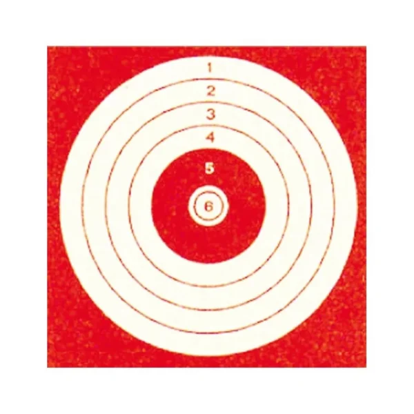 Acheter Cibles Cartonnées Rouges 10×10 cm | toutpourlahutte.fr