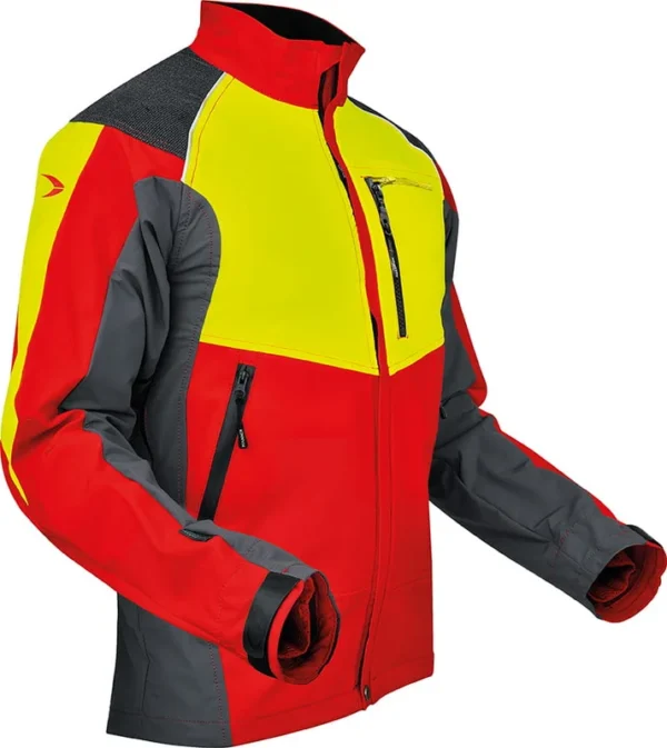 Acheter une veste Ventilation High-Tech jaune/rouge Pfanner | livingactive.fr