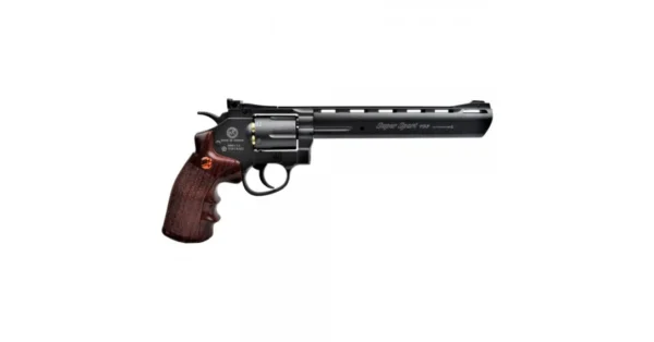 Revolver Bruni CN822 8″ Noir Co2 cal.4.5 mm BBs – Révolver à plomb