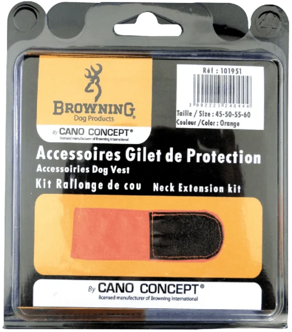 Acheter une extension cou Browning gilet de protection chien
