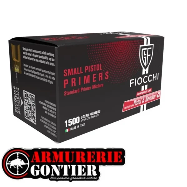 1500 Amorces FIOCCHI PRIMER SMALL PISTOL – Armurerie Gontier