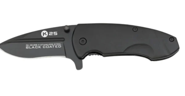 Couteau pliable K25 avec clip lame 7 cm – Équipements & Accessoires/Couteau & Machette
