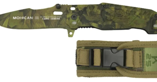 Couteau pliant K25 MOHICAN III Vert – Équipements & Accessoires/Couteau & Machette
