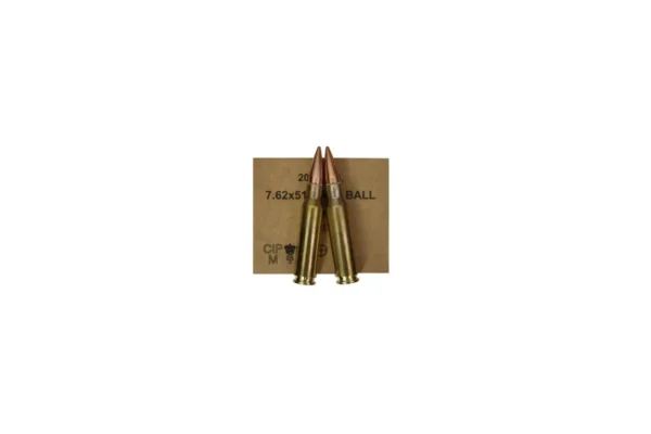 20 cartouches GGG .308 Win 147 gr FMJ – Fiables et précises