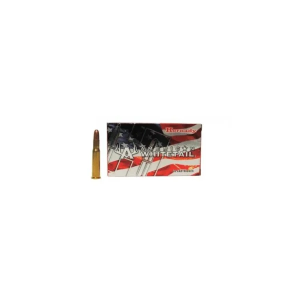 20 CARTOUCHES HORNADY AMERICAN WHITETAIL SP 150GR CAL 30-30W REF H80801 | WesternGuns