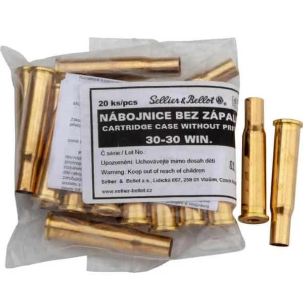 20 DOUILLES SELLIER&BELLOT CALIBRE 30-30 | WesternGuns