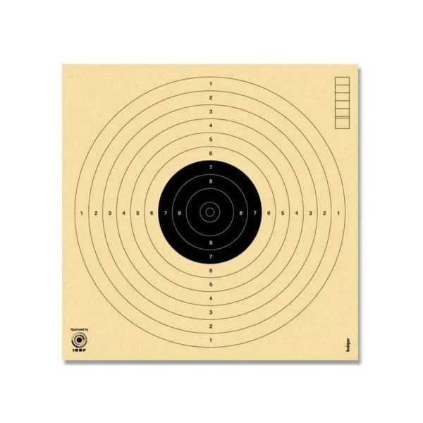 200 CIBLES CARTON PISTOLET 10M 17X17 | WesternGuns