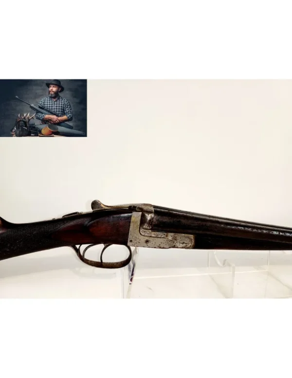 (2372) Fusil De Chasse Juxtaposé Artisan Stéphanois Cal.16/65 – OCCASION