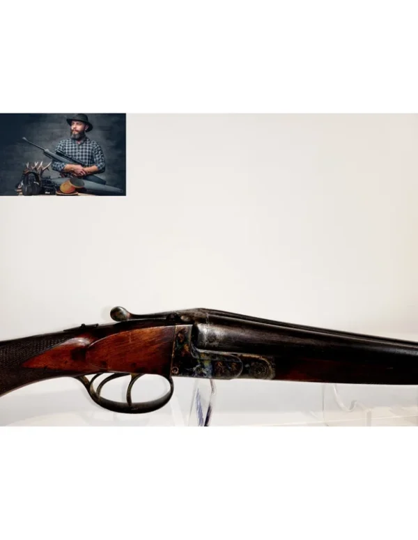 (2465) Fusil De Chasse Juxtaposé Artisan Stéphanois Cal.16/65 – OCCASION