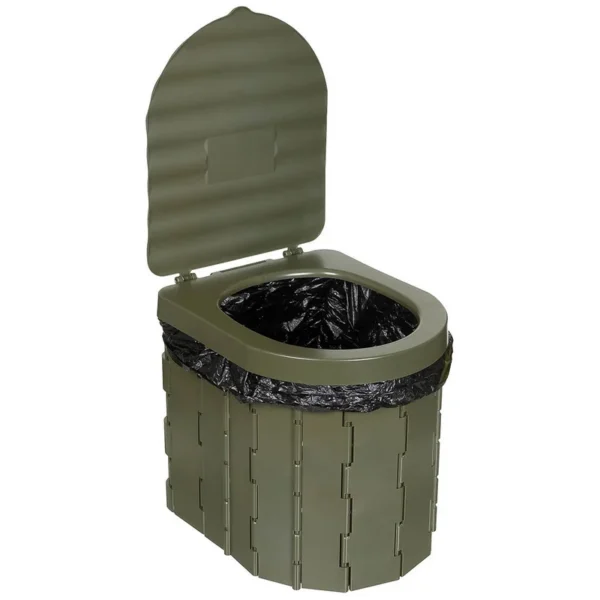 Campingtoilette, faltbar, oliv – Didi´s Armeeshop