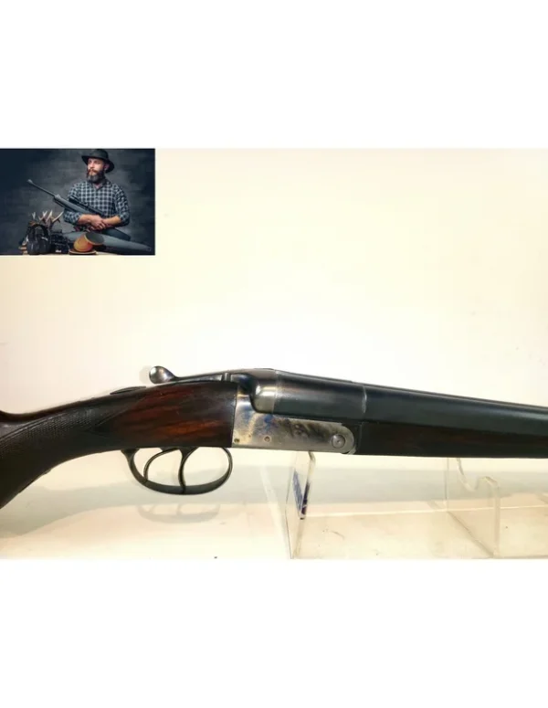 (2808) Fusil De Chasse Juxtaposé Manufrance Robust 222 Cal.12/70 – OCCASION