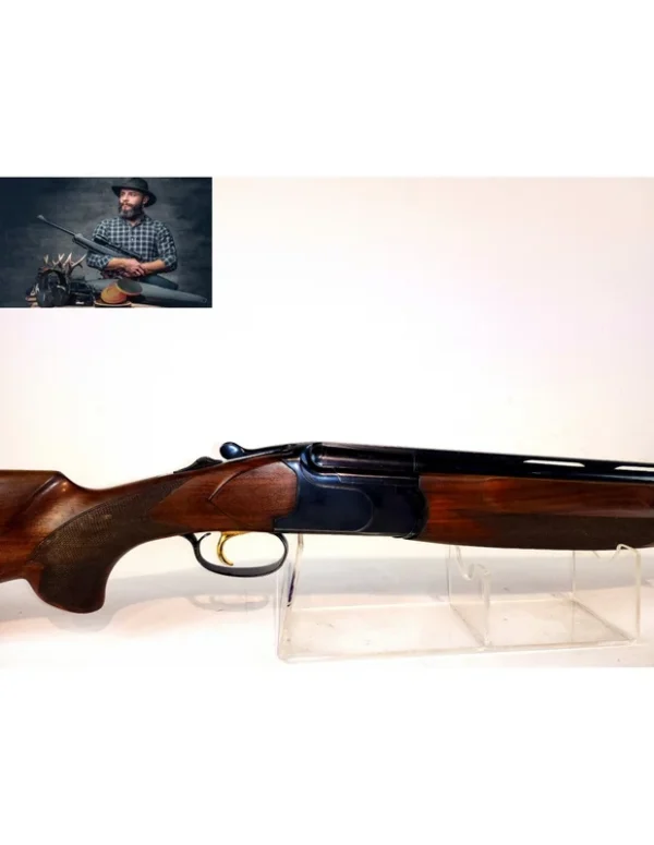 (2901) Fusil De Trap Superposé Unifrance Lanber Sporter Cal.12/76 – OCCASION