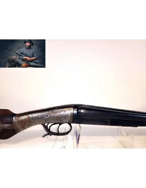 (2996) Fusil De Chasse Juxtaposé Manufrance Ideal Cal.16/70 – OCCASION