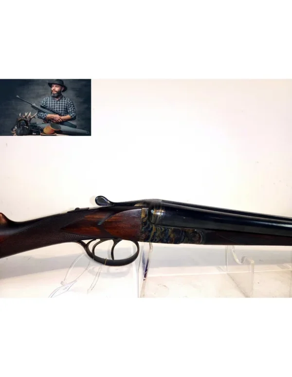 (2998) Fusil De Chasse Juxtaposé Auguste Francotte Cal.12/70 – OCCASION