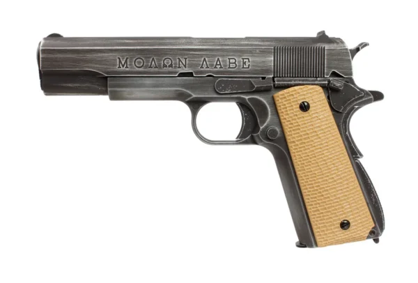 1911 Molon Labe Grip tan