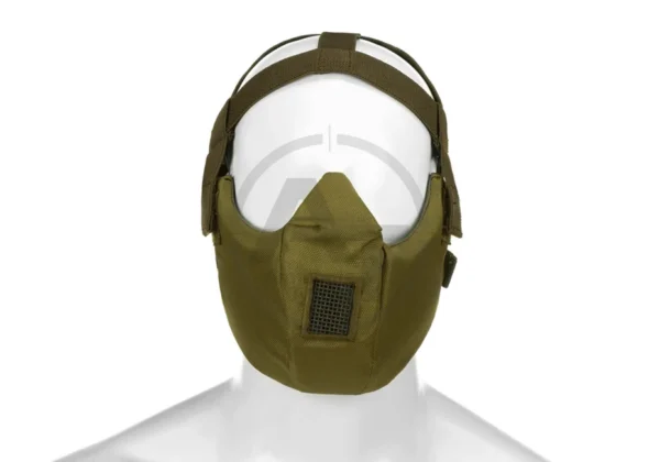 Half Face Mask Tan – Noir (Invader Gear)