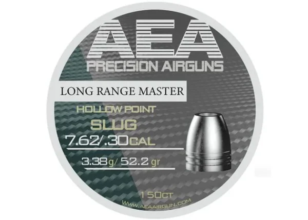 Slugs AEA Long Range Master 7,62 mm HP 52,2 grains (.30)