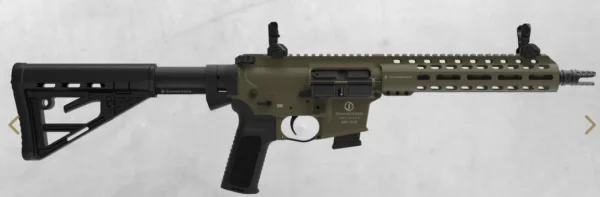 Schmeisser AR15-9 M4FL 10,5 pouce Vert 9MM