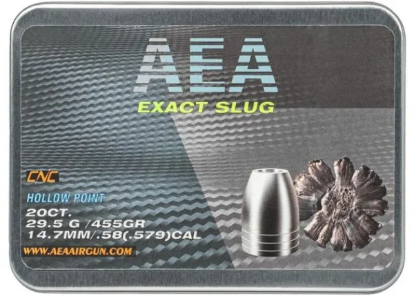 Slugs AEA Exact CNC 14.73 mm 455 grain (.579)
