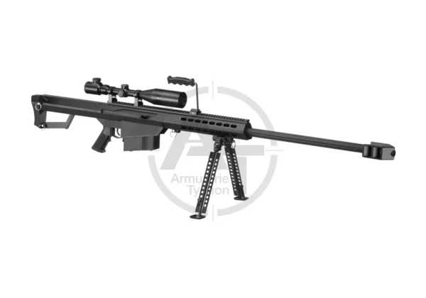 Barrett M82A1 Bolt Action Sniper Rifle Set Snow Wolf