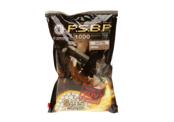 0.25g Perfect BB 1000rds (G&G)