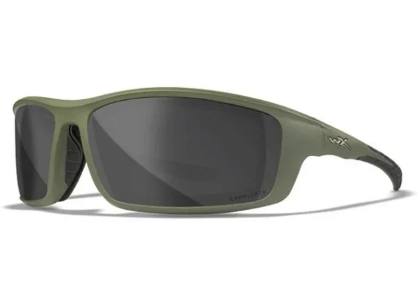 Lunettes Wiley X Grid Gris Monture Verte