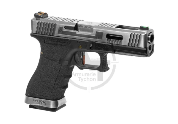 G-Force 18C SV Silver Barrel Metal Version GBB WE