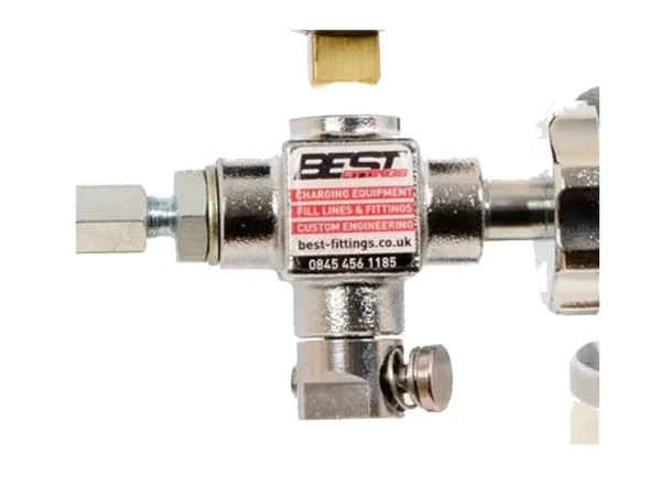 Bouton poussoir BF purgeur 1/8 BSP pour kit de charge MDE