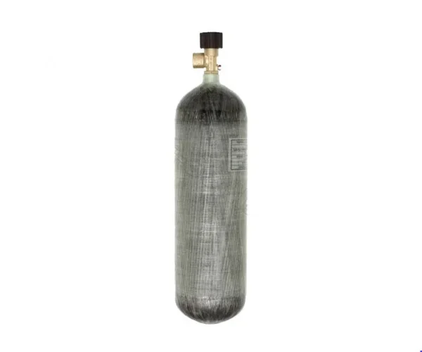 Bouteille Carbonne 6,8 litres 300 bar avec valve standard