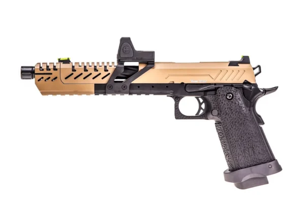 HI-CAPA TITAN 7 NOIR / TAN 1,0J + POINT ROUGE BDS