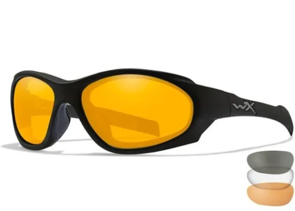 Lunettes Wiley X XL-1 Advanced Comm 2.5 Monture Gris/Clair/Rouille Noir