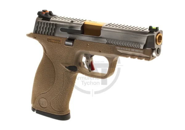 MP9 WET-05 SV Gold Barrel Metal Version GBB WE
